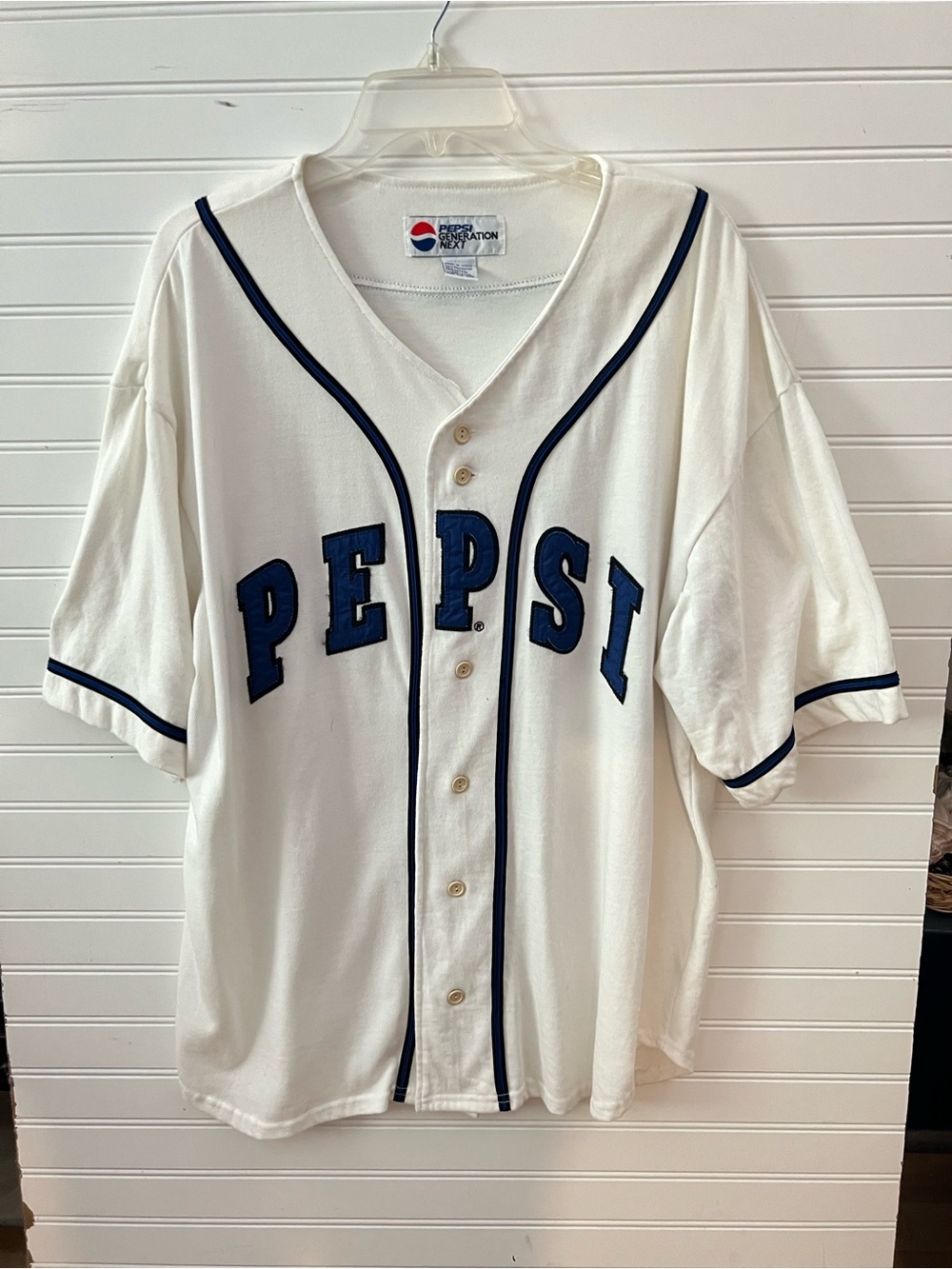 90s Pepsi Next Generation Promo Baseball Jersey Size L/XL